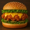 20 Crispy Cheese Chicken Burger